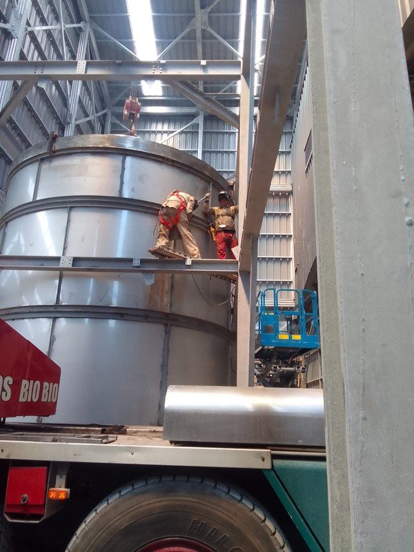 Fabricación de Secadores para Planta
